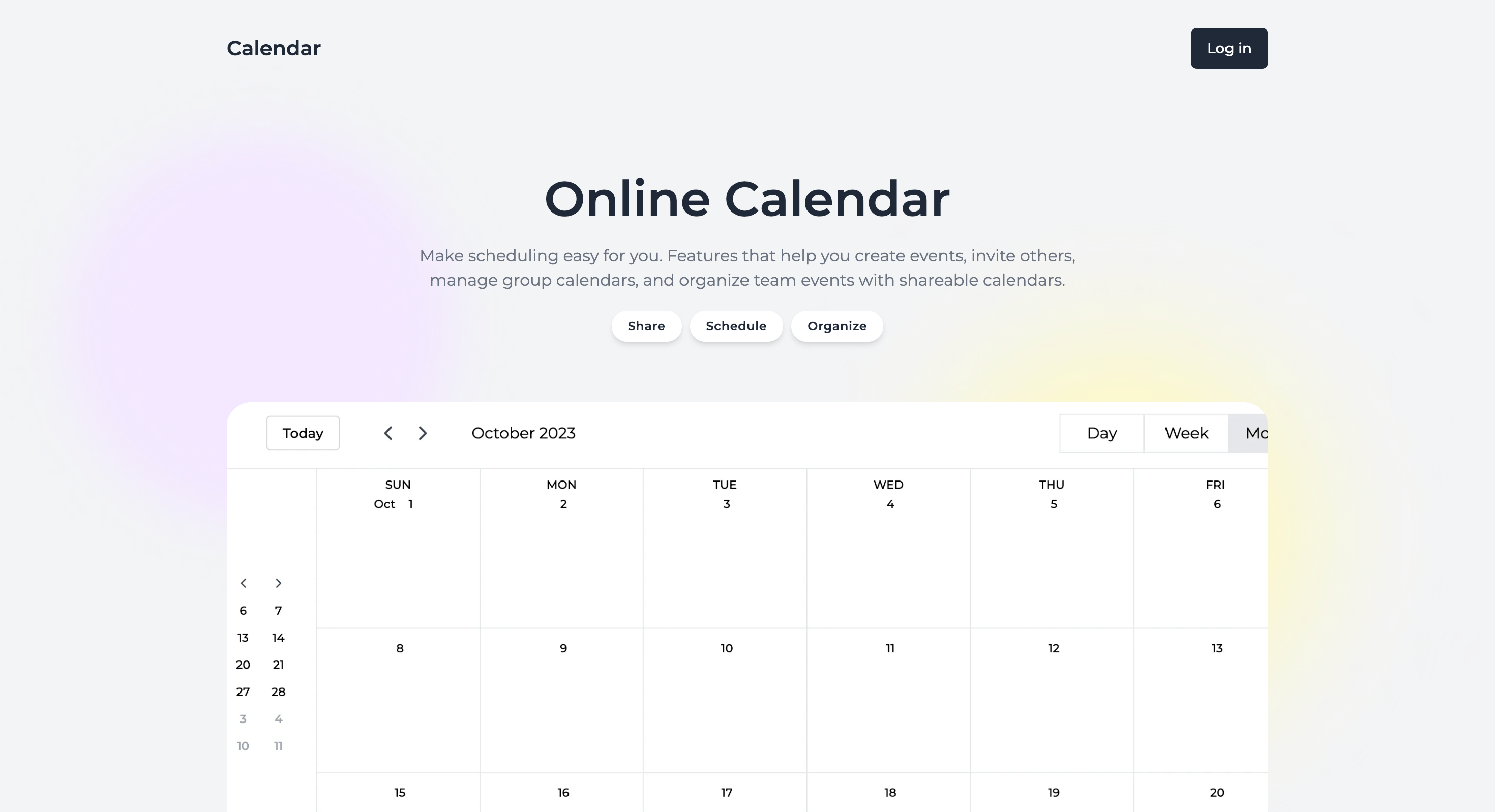 Calendar